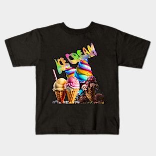 Ice Cream Kids T-Shirt